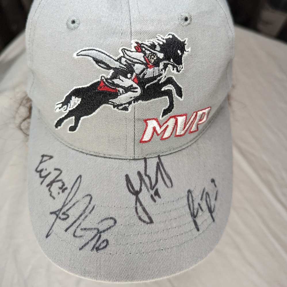 Rough Riders RARE Autographed Baseball Cap Adjustable Strap - Picture 3 of 9